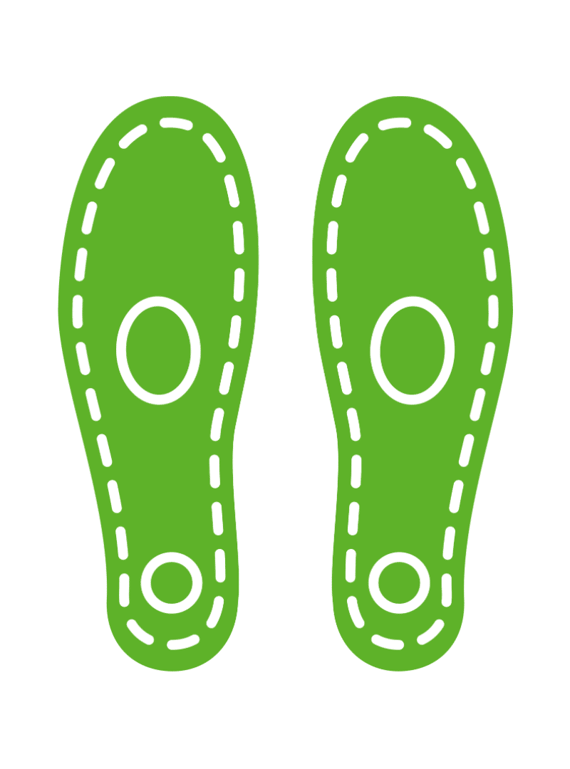 Einlagen Grafik grün